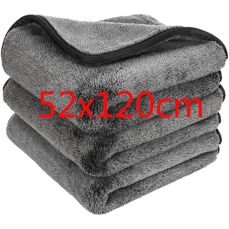 Thick Car Wash Microfiber Towel Auto Cleaning Drying Towels Detailing Polishing Cloth Rags Car Care Wash for Kitchen Gl